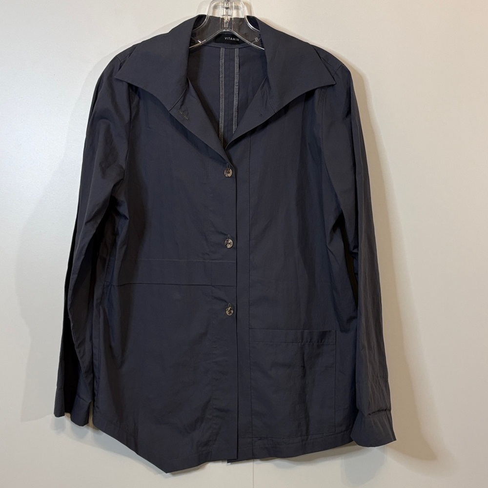 Vitamin Brushed Navy Painter’s Jacket 100% Cotton size S